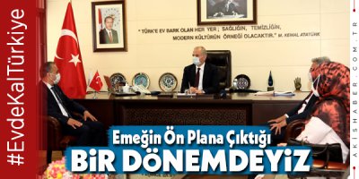 Başkan Zolan Hak-İş Sendikasını Ağırladı