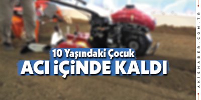 Denizli'de Eli Makineye Sıkışan Çocuğu İtfaiye Kurtardı