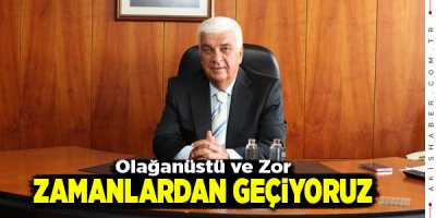 Başkan Keçeci: 1 Sene Daha Ertelenmeli