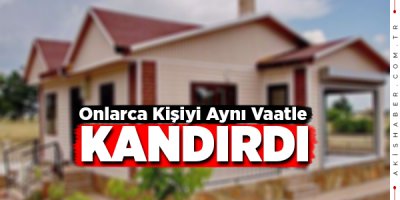 Denizli'de 30 Kişinin Ev Hayali Suya Düştü