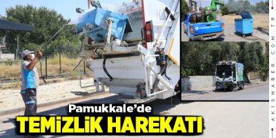Pamukkale Bayram Sonrası Pırıl Pırıl Oldu