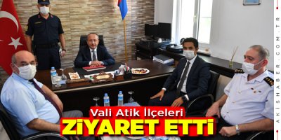 Denizli Vali Atik’ten 2 İlçeye Ziyaret
