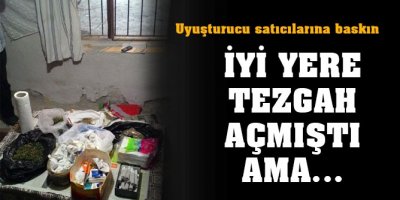 Denizli’de uyuşturucu ve kaçak sigara operasyonu