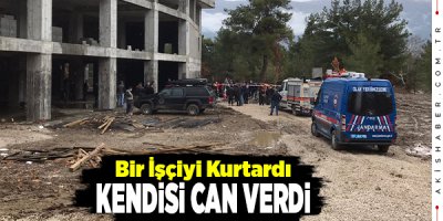 Denizli'de Foseptik Faciasında Kahreden Detay