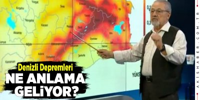 Deprem Profesörü Görür Denizli Depremlerini Yorumladı