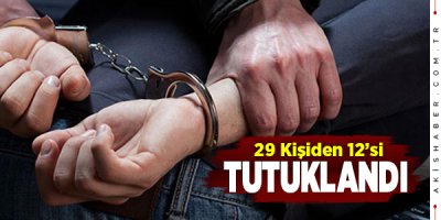 Denizli'de 15 Ayrı Adrese Operasyon