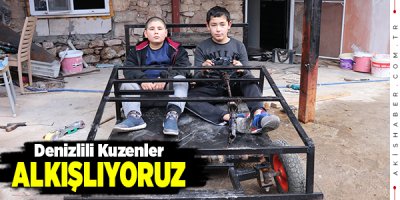 Denizli'de Diziden İlham Alıp Araba Yaptılar