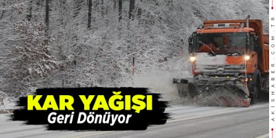 Denizli İçin Kar Uyarısı