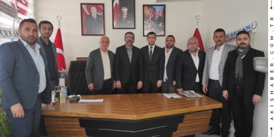 Denizli Ülkü Ocaklarından Yeni Başkana Ziyaret