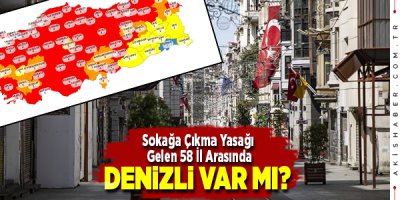 Ramazanda Denizli İçin Sokağa Çıkma Yasağı Var Mı?