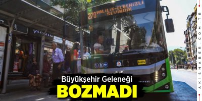 Denizli’de Pazar Günü Otobüs Ücretsiz