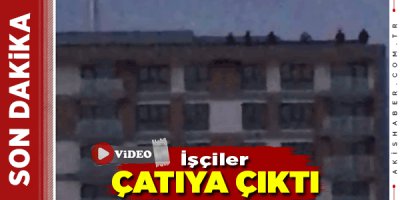 Denizli'de İşçiler Haklarını Arıyor