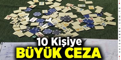 Denizli'de Kumar Baskını: 65 Bin TL Ceza