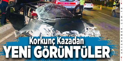 Denizli'deki Kazada Motoru 50 Metre Fırlamıştı