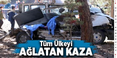 Afyon'da Feci Kazada  5 Öğrenci Can Verdi
