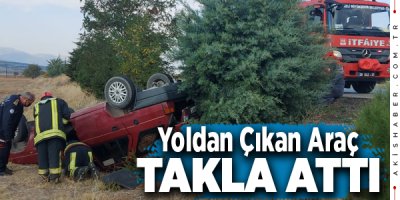 Denizli'de Tek Taraflı Kazada 1 Kişi Yaralandı