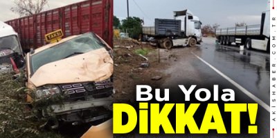 Denizli'de Bu Yolda 1 Ayda 10 Kaza Gerçekleşti