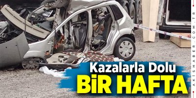 Denizli'de 1 Haftada 150'ye Yakın Kaza Oldu
