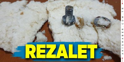Denizli'de Ekmekten  Çıkanlar Şoke Etti