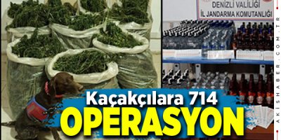 Denizli'de Jandarma Kaçakçılara Geçit Vermiyor