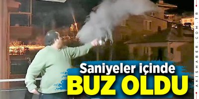 Denizli'de İlçe Son 10 Yılın En Soğuk Kışını Yaşıyor