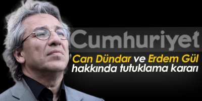 Can Dündar ve Erdem Gül Tutuklandı