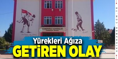 Denizli'de İlkokulda Faciadan Dönüldü