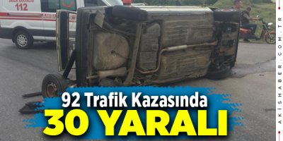 Denizli'de Trafik Kazaları Yine Can Yaktı