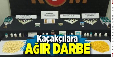 Denizli'de Kaçak İlaçlar Piyasaya Sürülmeden Ele Geçirildi
