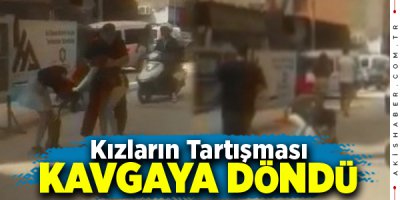 Denizli'de Sokak Ortasında Saç Başa Kavga Ettiler