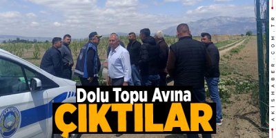 Denizli'de Zabıta ve Çiftçi Devriye Attı