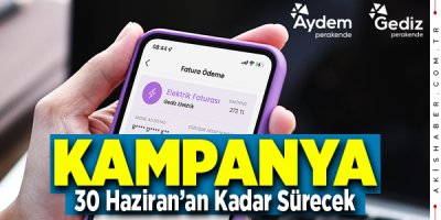 Aydem ve Gediz’den Ödeme Kolaylığı Sağlayan İş Birliği