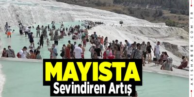 Pamukkale'ye Gelen Ziyaretçi Sayısı 5 Kat Arttı