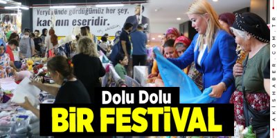 Merkezefendi’de Üreten Kadınlar ve Ürünlerini Binler Ziyaret Etti