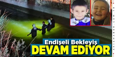 Denizli'de 2 Çocuk Sulama Kanalında Aranıyor