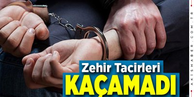 Denizli'de 8 Zehir Taciri Tutuklandı