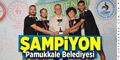 Pamukkale Belediyesi Zafer Kupasında Büyük Heyecan Yaşandı