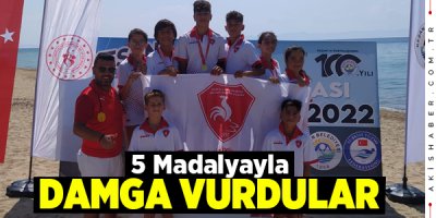 Büyükşehir Yüzme Takımı Rüzgar Gibi Esiyor