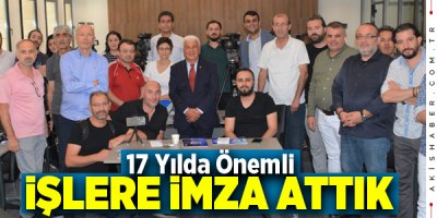 Başkan Keçeci 17 Yıllık İcraatlarını Değerlendirdi