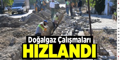 Buldan’da Doğalgaz Çalışmaları Hızlandı