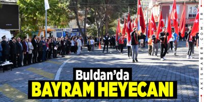 Buldan’da  Cumhuriyet Bayramı Coşkuyla Kutlandı