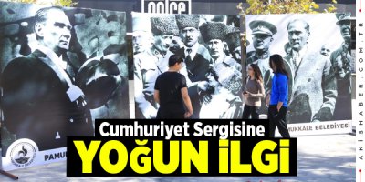 Pamukkale'de Özel Günde Özel Sergi