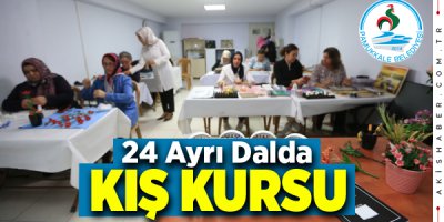 Pamukkale’de Kurslar Kış Döneminde de Devam Ediyor