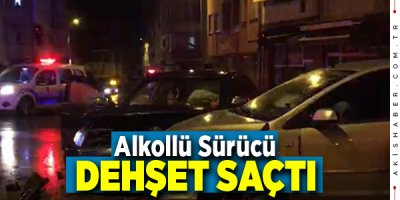 Denizli'de Alkollü Sürücünün Karıştığı Kazada 1 Kişi Yaralandı