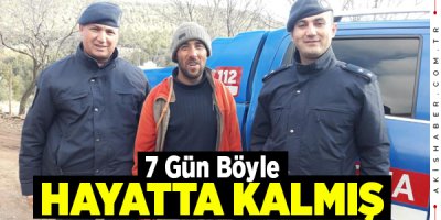 Denizli'de Engelli Çoban 2 Ekmek ve Palamutla 7 Gün Hayata Tutunmuş