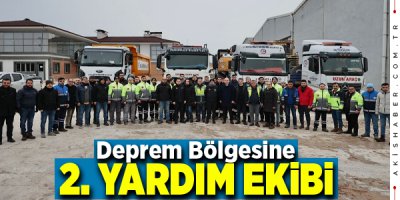 Büyükşehir Deprem Bölgesine Bir Ekip Daha Gönderdi