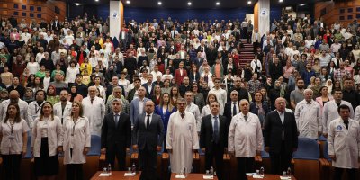 PAÜ'de 271 Tıp Öğrencisi Beyaz Önlük Giydi