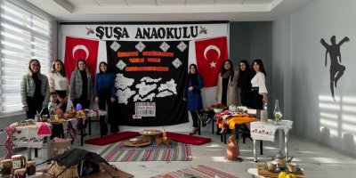 Yerli Malı Haftası Şuşa Anaokulunda kutlandı