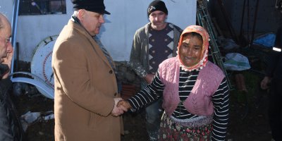 Başkan Şevik, Maden şehidinin ailesine taziye ziyaretinde bulundu