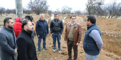 BAŞKAN ŞEVKAN DERE ISLAH ÇALIŞMALARINI YERİNDE İNCELEDİ 